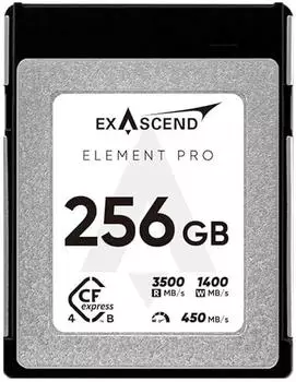 Exascend Element Pro Cfexpress 4.0 Type B 256GB