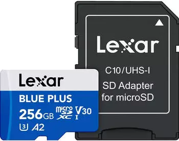 Lexar Blue Plus Series MicroSDXC 256GB