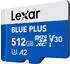 Lexar Blue Plus Series MicroSDXC 512GB