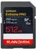 SanDisk Extreme PRO SD UHS-I U3 V30 250 MB/s 512 GB