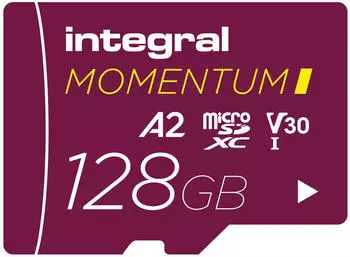 Integral Momentum Micro SDXC U3 CL10 V30 (210/180 MB/s) 128GB