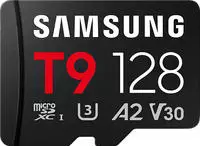 Samsung Speicherkarte "T9" (128 GB Video Speed Class 30 (V30) 200 MB/s