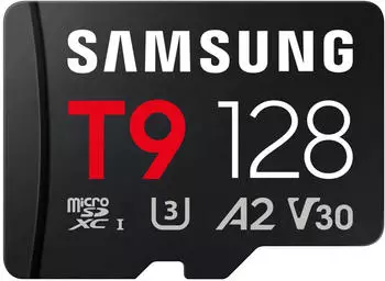 Samsung T9 microSD (200/130MB/s) 128GB mit USB