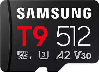 Samsung T9 microSD (200/130MB/s) 512GB ohne USB