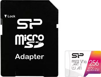 Silicon Power Elite microSDXC 256GB UHS-I Klasse 10 (SP256GBSTXBV1V20SP)
