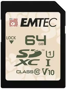 Emtec SD-Karte UHS-I V10 Outdoor 64GB (ECMSD64GXCU1OR)