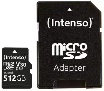 Intenso Professional microSDXC UHS-I 100MB/s 512GB
