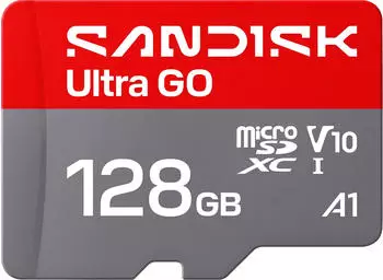 SanDisk Ultra GO microSDXC UHS-I 128GB 190MB/s (SDSQUGN-128G-GN6MN)