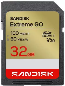 SanDisk Extreme Go U3 V30 SD 32GB