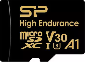Silicon Power microSDXC High Endurance 64GB V30 UHS-I U3 + Adapter (SP064GBSTXDV3V1HSP)