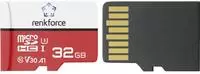Renkforce RFmSD32 microSDHC-Karte 32 GB A1 Application Performance Class, v30...
