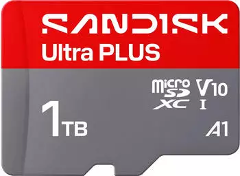 SanDisk Ultra Plus microSDXC 1TB UHS-I, 200MB/s (SDSQUBQ-1T00-GN6MA)