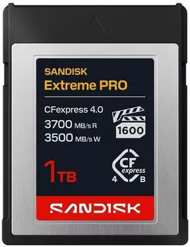 SanDisk Extreme PRO CFexpress 4.0 Type B - 1TB