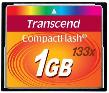 Transcend Standard Compact Flash 133x 1GB (TS1GCF133)