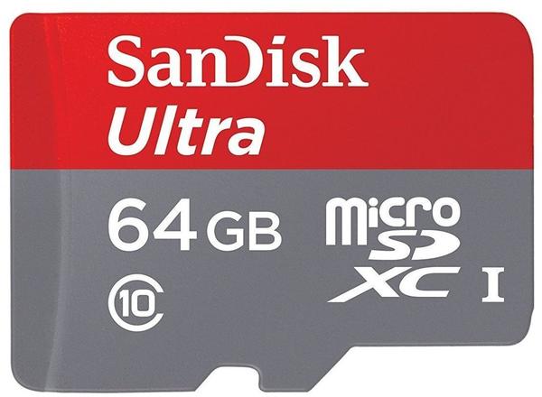 SanDisk Ultra 64GB microSDXC Class 10