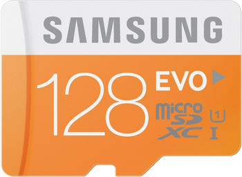 Samsung Micro SDXC 128GB EVO UHS-I Grade 1 Class 10 Speicherkarte