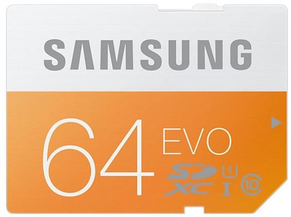 Samsung EVO SDXC 64GB UHS-I U1 (MB-SP64D)