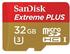 SanDisk microSDHC Extreme 32GB UHS-I U1 (SDSDQX-032G-U46A)