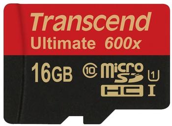 Transcend microSDHC Ultimate UHS-I U1 Class 10 16GB (TS16GUSDHC10U1)