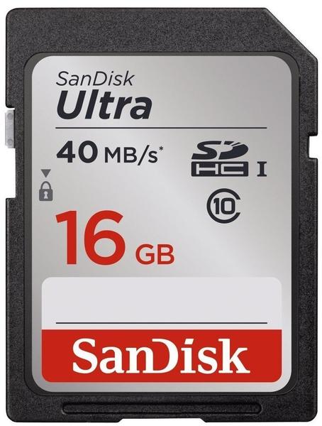 SanDisk Ultra SDHC 16GB Class 10 UHS-I (SDSDUN-016G)