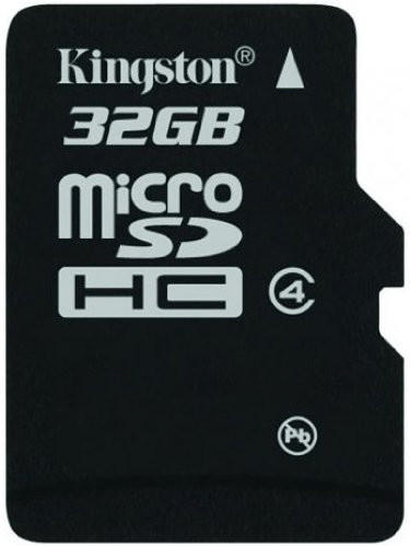 Kingston microSDHC 32GB Class 4 (SDC4/32GBSP)