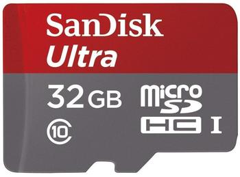 SanDisk Mobile Ultra microSDHC 32GB Class 10 UHS-I (SDSDQUIN-032G-G4)