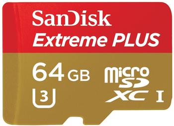 SanDisk Extreme PLUS microSDXC 64 GB UHS-I (SDSQXSG-064G)