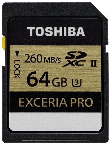 Toshiba SDXC Exceria PRO N101 64GB UHS-II U3