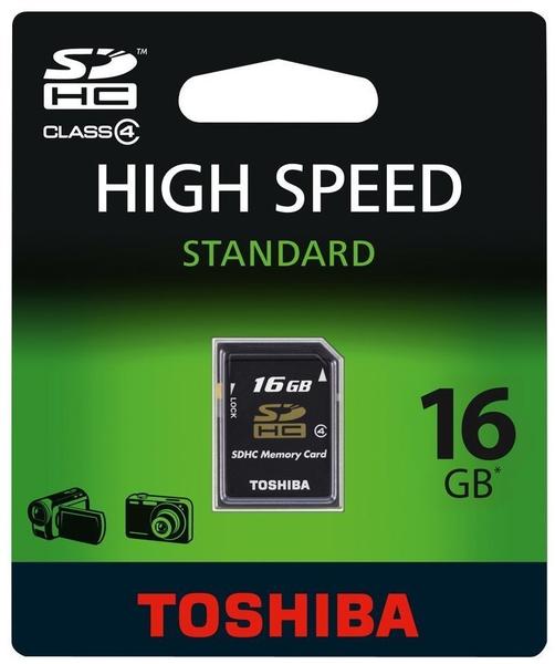 Toshiba SDHC 16GB Class 4 (SD-K16GJ(BL4)