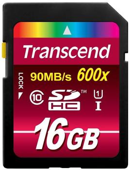 Transcend Ultimate SDHC 16GB Class 10 UHS-I (TS16GSDHC10U1)