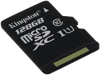 Kingston microSDXC 128GB UHS-I Class 10 (SDC10G2/128GBSP)