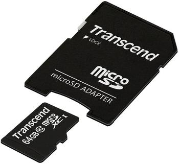 Transcend microSDXC 64GB Class 10 Premium (TS64GUSDXC10)