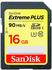 SanDisk SDHC Extreme Plus 16GB Class 10 UHS-I U3