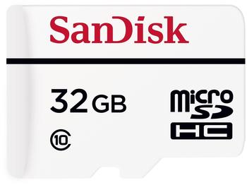SanDisk microSDHC 32GB Class 10 + SD-Adapter