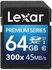 Lexar Platinum II 300x SD 64 GB (LSD64GBBEU300)