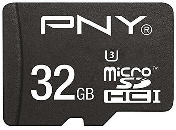 PNY microSDHC Turbo Performance 32GB Class 10 UHS-I U3 + SD-Adapter