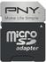 PNY microSDHC Turbo Performance 32GB Class 10 UHS-I U3 + SD-Adapter