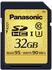 Panasonic SDUD SDHC 32GB Class 10 UHS-I (RP-SDUD32GAK)