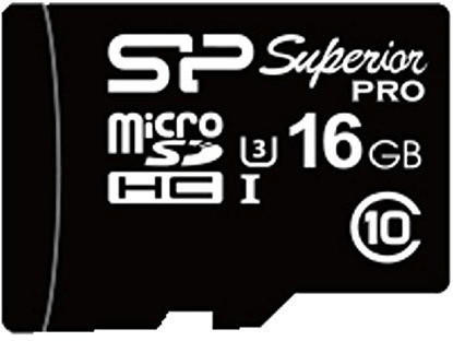 Silicon Power Superior Pro U3 microSDHC 16GB (SP016GBSTHDU3V10SP)