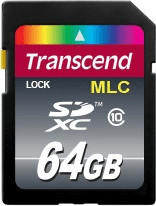 Transcend SDXC 64GB Class 10 Industrial (TS64GSDXC10M)