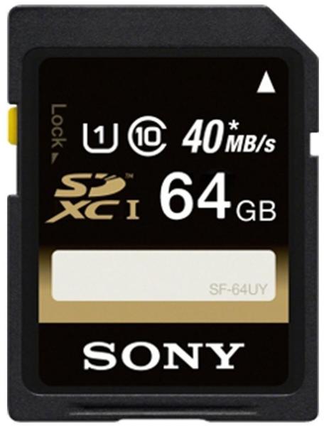Sony SDXC 64GB Class 4 UHS-I (SF64U)