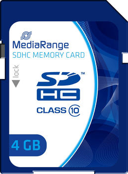 MediaRange SDHC Class 10 15MB/s - 4GB (MR961)