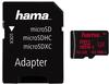 Hama 00123981, Hama microSDHC UHS Speed Class 3 UHS-I 80MB/s + Adapter/Foto 32...