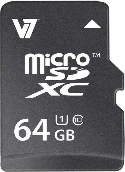 V7 Videoseven V7 microSDXC 64GB Class 10 (VAMSDX64GUHS1R-2E)