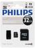 Philips microSDHC Class 10 32GB Kit (FM32MR45B/10)