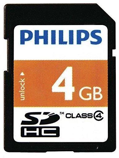 Philips SDHC 4GB Class 4 (FM04SD35B/10)