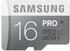 Samsung microSDHC Pro 16GB Class 10 UHS-I (w/o Adapter) (MB-MG16D/EU)