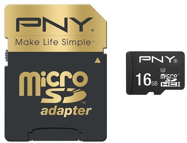 PNY microSDHC Elite Performance 16GB Class 10 (SDU16G10ELIPER-EF)