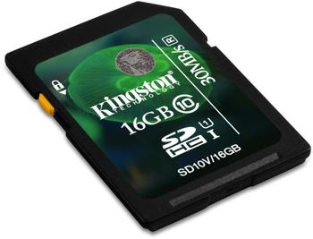 Kingston SDHC Video 16GB Class 10 (SD10V/16GB)