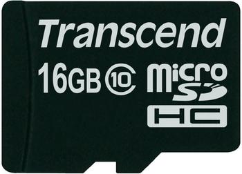 Transcend microSDHC 16GB Class 10 (TS16GUSDC10)